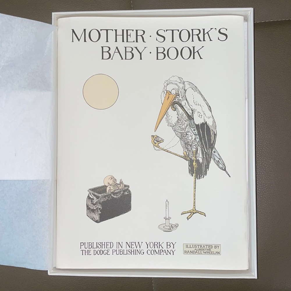 NIB! 👼🏼 Mother Stork’s 100th Anniversary Edition Baby Book